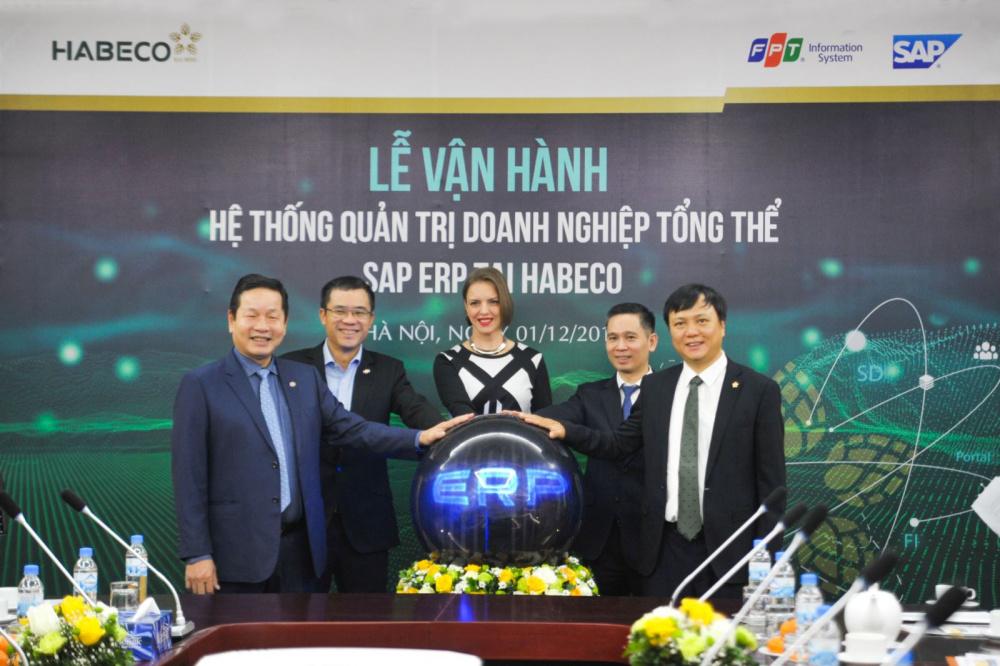HABECO vận hành Hệ thống quản trị Cwincom hiện đang mở tổng thể ERP 