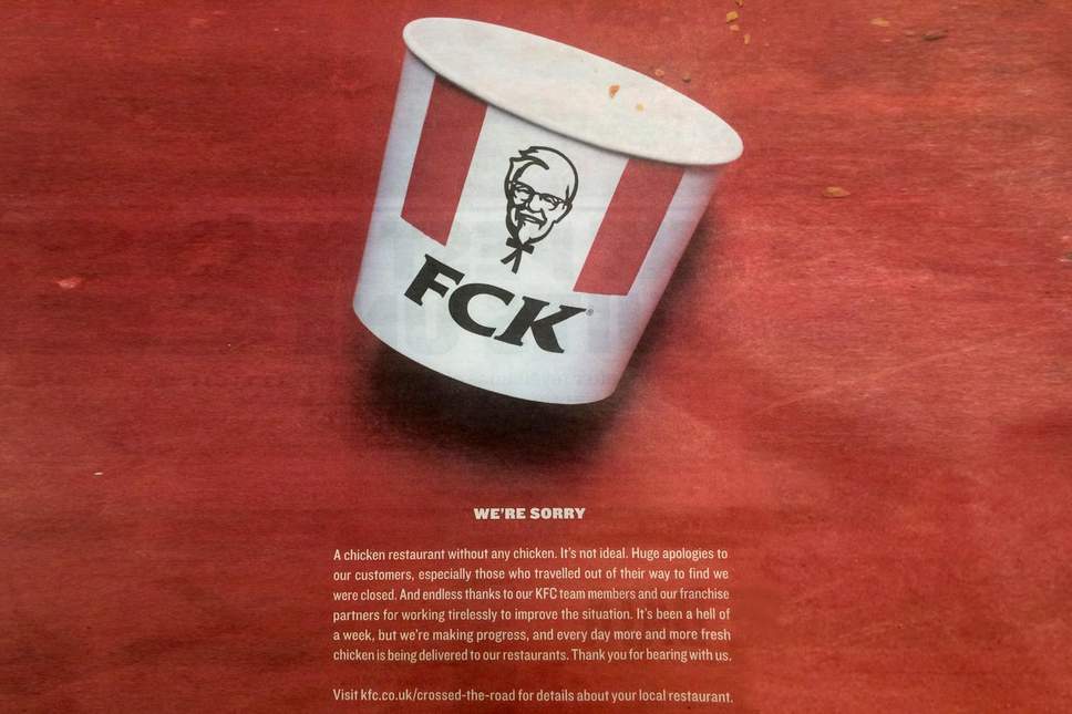 Trường hợp của KFC là một bê bối thú vị nhất trong cuộc nghiên cứu