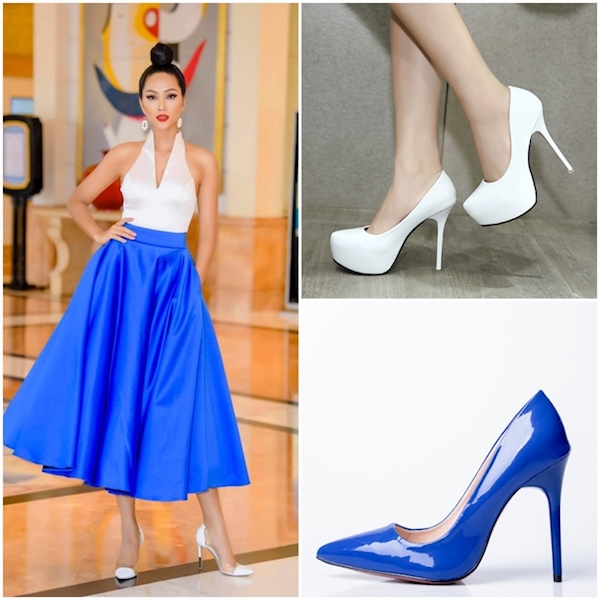 Phụ kiện xanh trắng