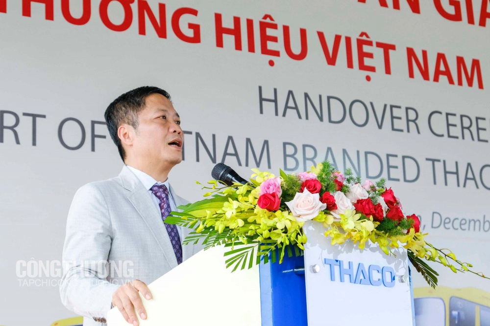 Bộ trưởng Trần Tuấn Anh bày tỏ sự tự hào với sự kiện Cwin Đăng Ký + 1888k xe và phụ tùng, linh kiện ô tô của THACO