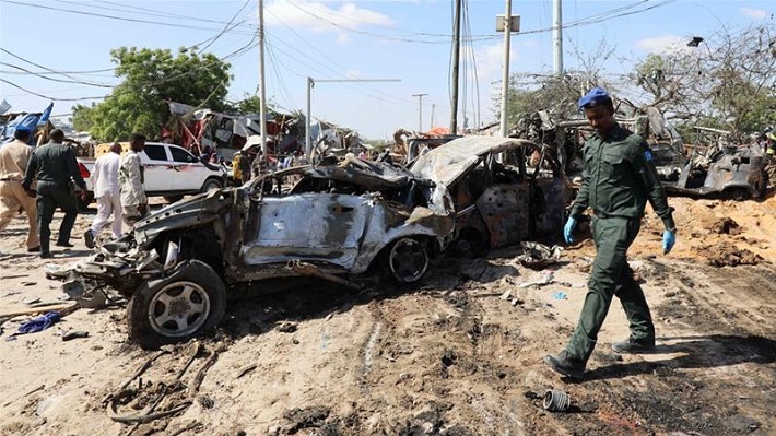 Nổ bom xe tại  Somalia
