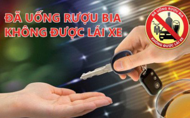 Uong ruou bia khong lai xe