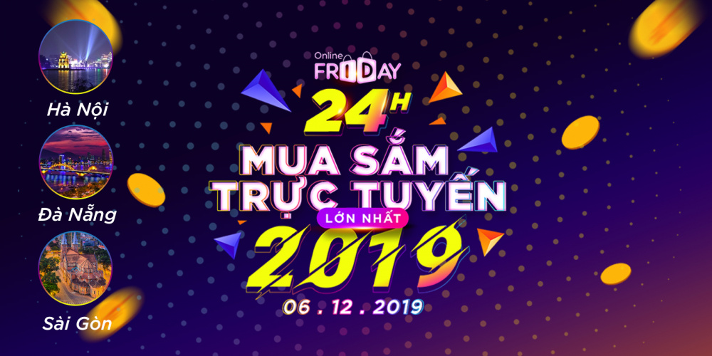 Online Friday là ngày mua sắm trực tuyến lớn nhất Việt Nam