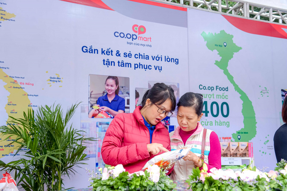 Sản phẩm gạo mang nhãn riêng của Saigon Co.op được người dân Thủ đô ưa chuộng