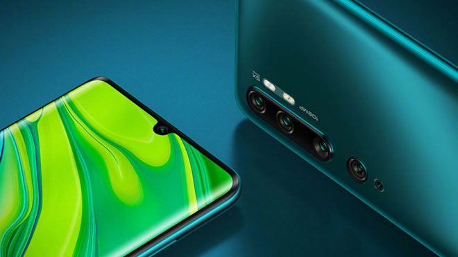 Xiaomi Mi Note 10 Lite camera