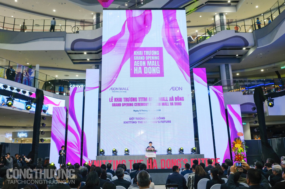 Lễ khai trương AEON MALL Hà Đông tối 5/12/2019