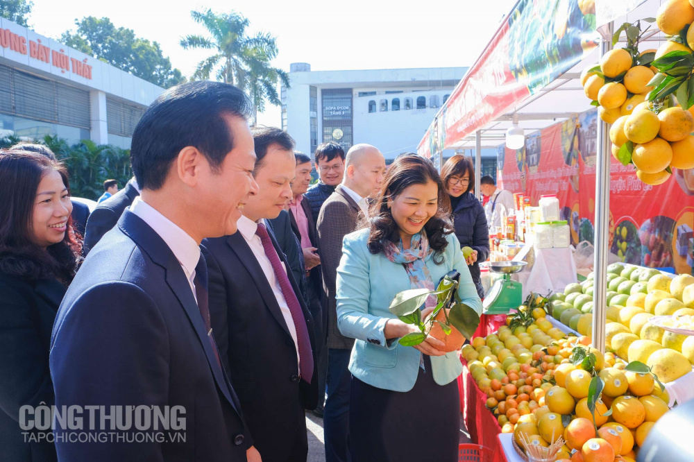 Nông sản Hưng Yên được khách thăm quan đánh giá cao về chất lượng