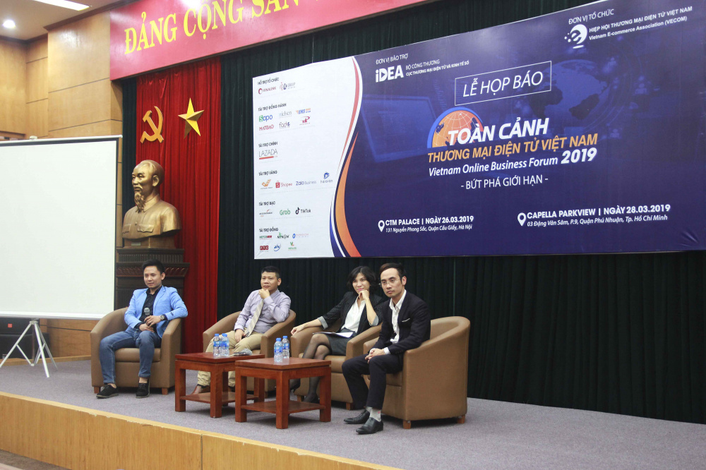 Họp báo Diễn đàn Toàn cảnh Thương mại điện tử Việt Nam 2019