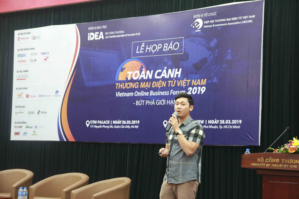 Họp báo Diễn đàn Toàn cảnh Thương mại điện tử Việt Nam VOBF 2019