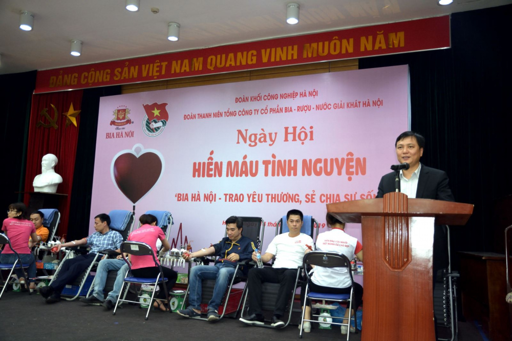 habeco hiến máu