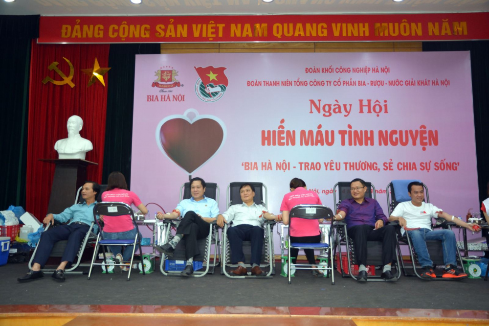 habeco hiến máu