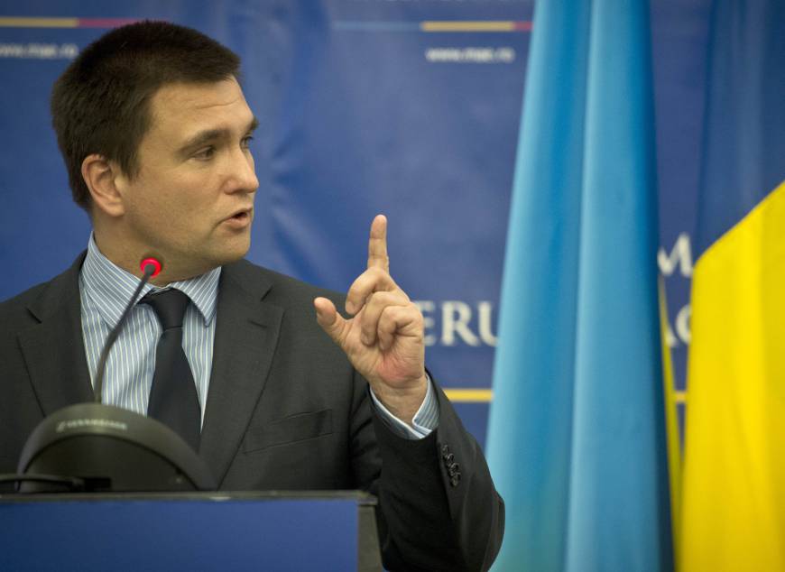Ngoại trưởng Ukraine Pavlo Klimkin 
