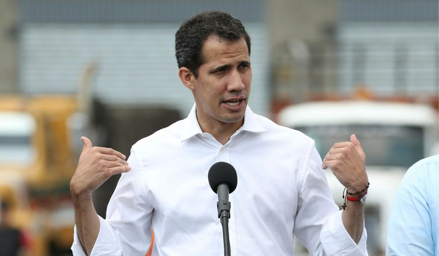 Tổng thống tự xưng của Venezuela Juan Guaido