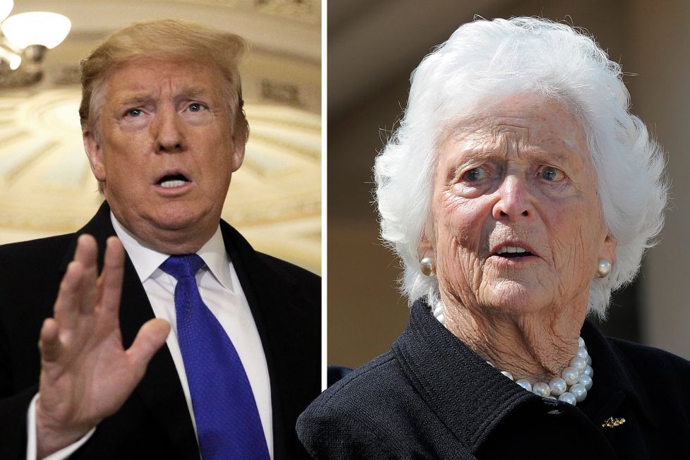 bà Barbara Bush