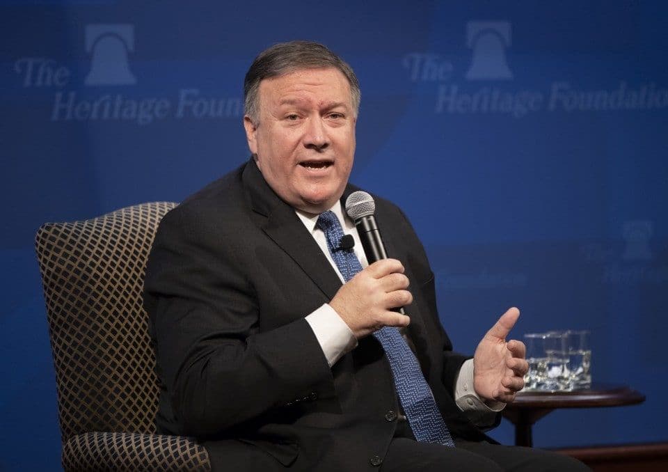 Ngoại trưởng Mỹ Mike Pompeo 