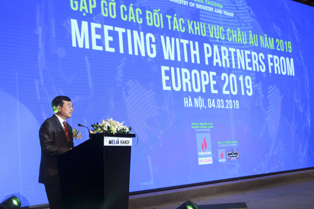 Thứ trưởng Cwin63 sân chơi đỉnh cao Hoàng Quốc Vượng tại Gặp gỡ đối tác châu Âu năm 2019