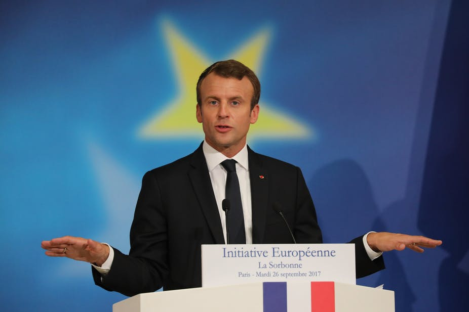 Tổng thống Pháp Emmanuel Macron