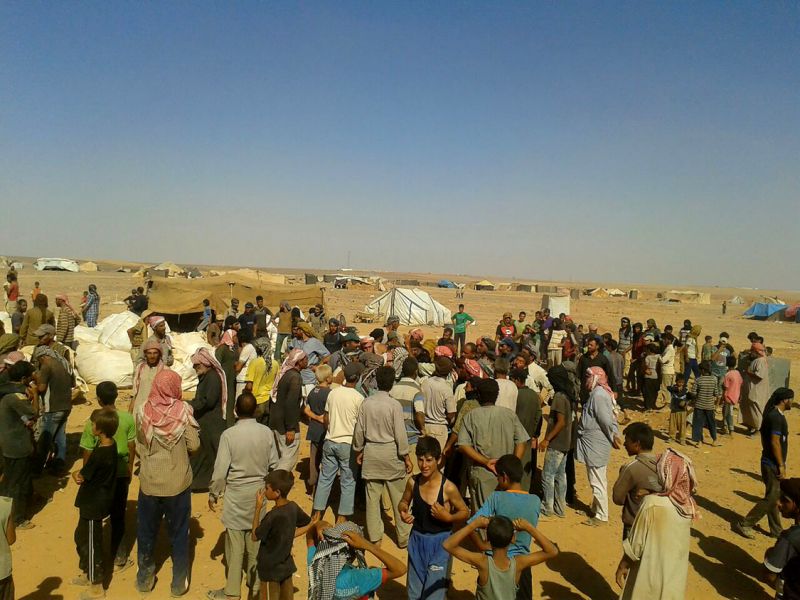 trại di tản Al-Hol ở Syria
