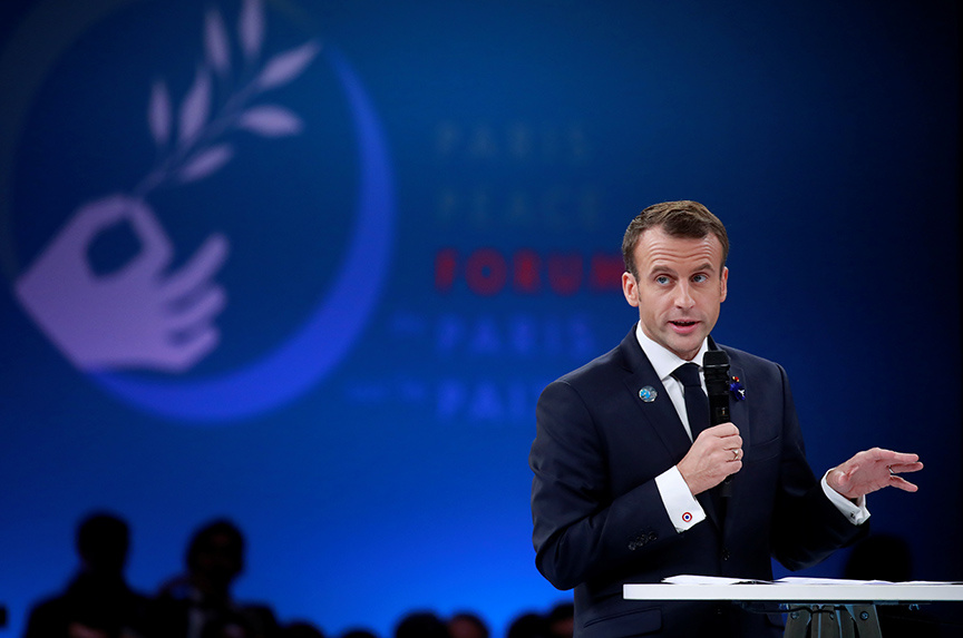 Tổng thống Pháp Emmanuel Macron