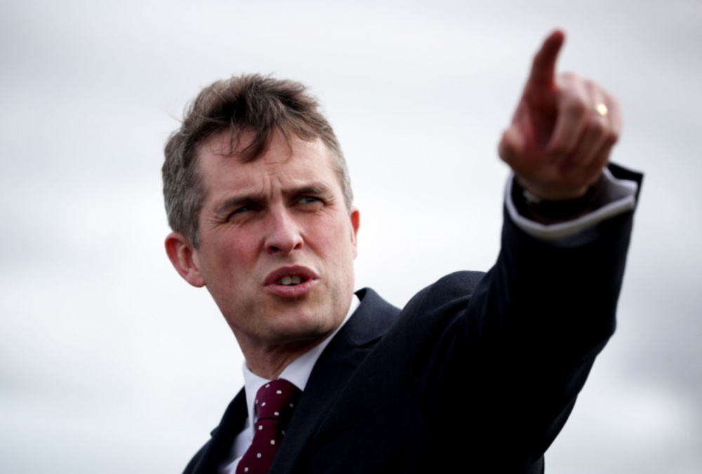 Bộ trưởng Quốc phòng Anh Gavin Williamson