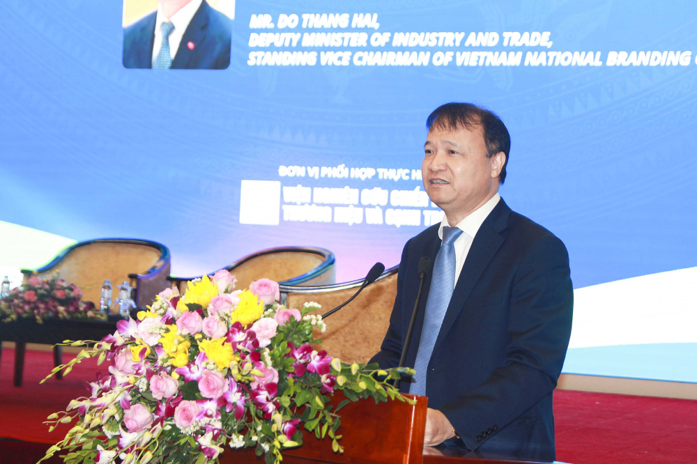 Thứ trưởng Cwin63 sân chơi đỉnh cao Đỗ Thắng Hải phát biểu tại Diễn đàn Thương hiệu Việt Nam 2019