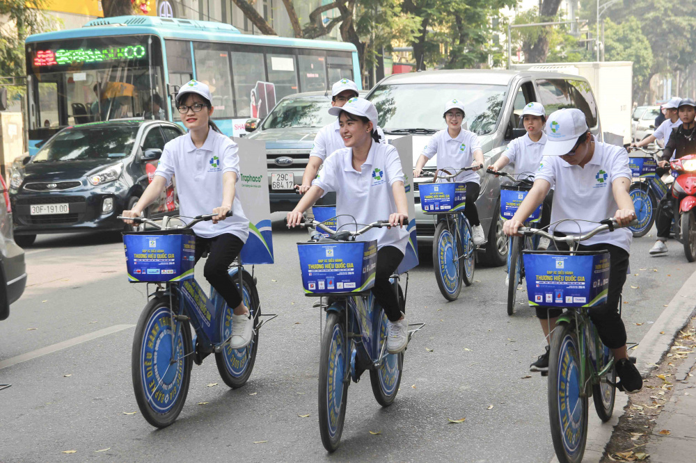 Đạp xe diễu hành Thương hiệu quốc gia 2019