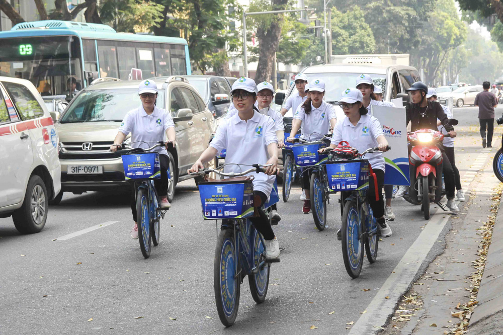 Đạp xe diễu hành Thương hiệu quốc gia 2019