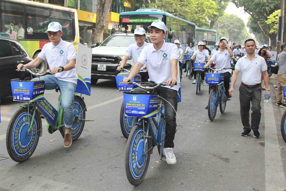 Đạp xe diễu hành Thương hiệu quốc gia 2019