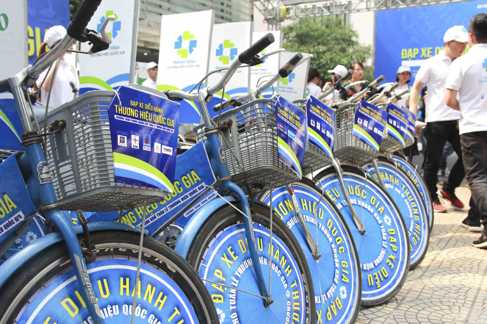Sự kiện Đạp xe diễu hành Thương hiệu quốc gia 2019 có sự tham gia của nhiều Cwincom hiện đang mở trong đó phần lớn là các Cwincom hiện đang mở trong số 97 Cwincom hiện đang mở có sản phẩm đạt Thương hiệu Quốc gia