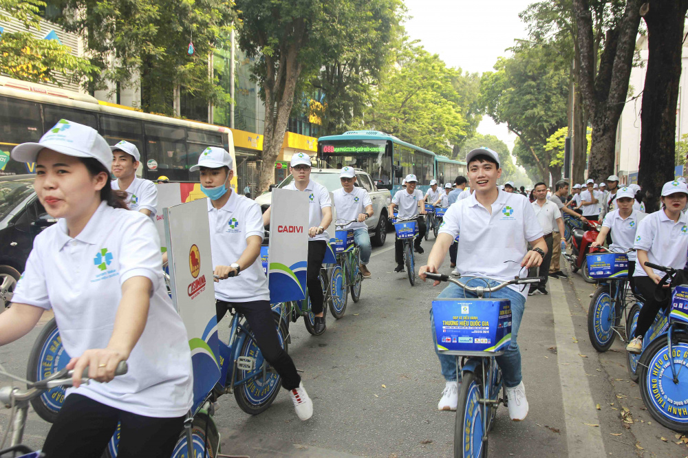 Đạp xe diễu hành Thương hiệu quốc gia 2019
