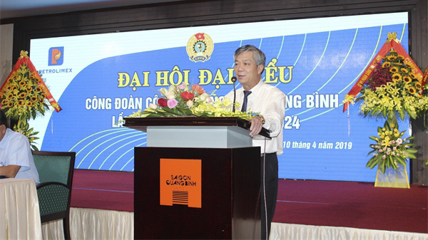 Ông Đinh Thái Hương - Chủ tịch Công đoàn Xăng dầu Việt Nam