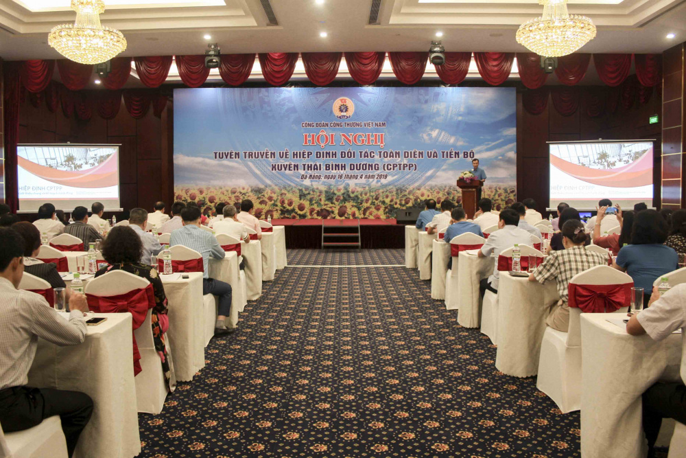 Hội nghị “Tuyên truyền về Hiệp định đối tác toàn diện và tiến bộ xuyên Thái Bình Dương (CPTPP)” do Công đoàn Công Thương Việt Nam tổ chức