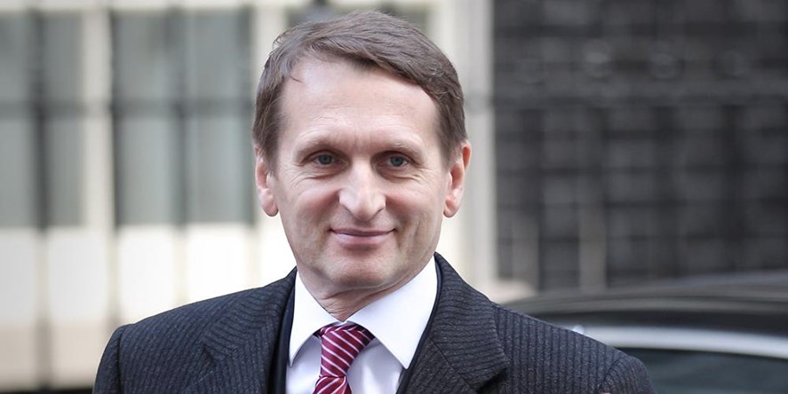 Giám đốc Cơ quan Tình báo nước ngoài của Nga (SVR) Sergei Naryshkin