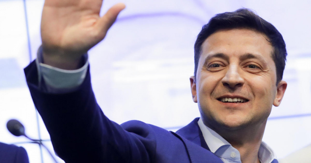 Tổng thống mới đắc cử Ukraine Volodymyr Zelenskiy