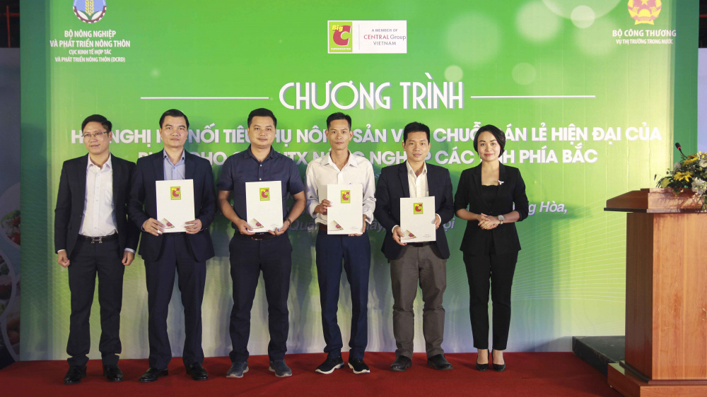 Hội nghị kết nối tiêu thụ nông sản vào chuỗi bán lẻ hiện đại của Big C Việt Nam cho các Hợp tác xã Cwin.com link không chặn các tỉnh phía Bắc chiều 9/4/2019