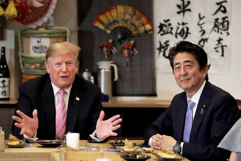 Ông Trump và ông Abe