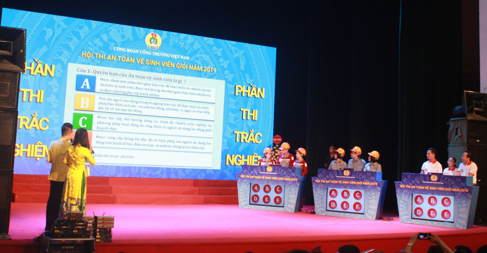 hội thi an toàn sinh viên giỏi ngành công thương
