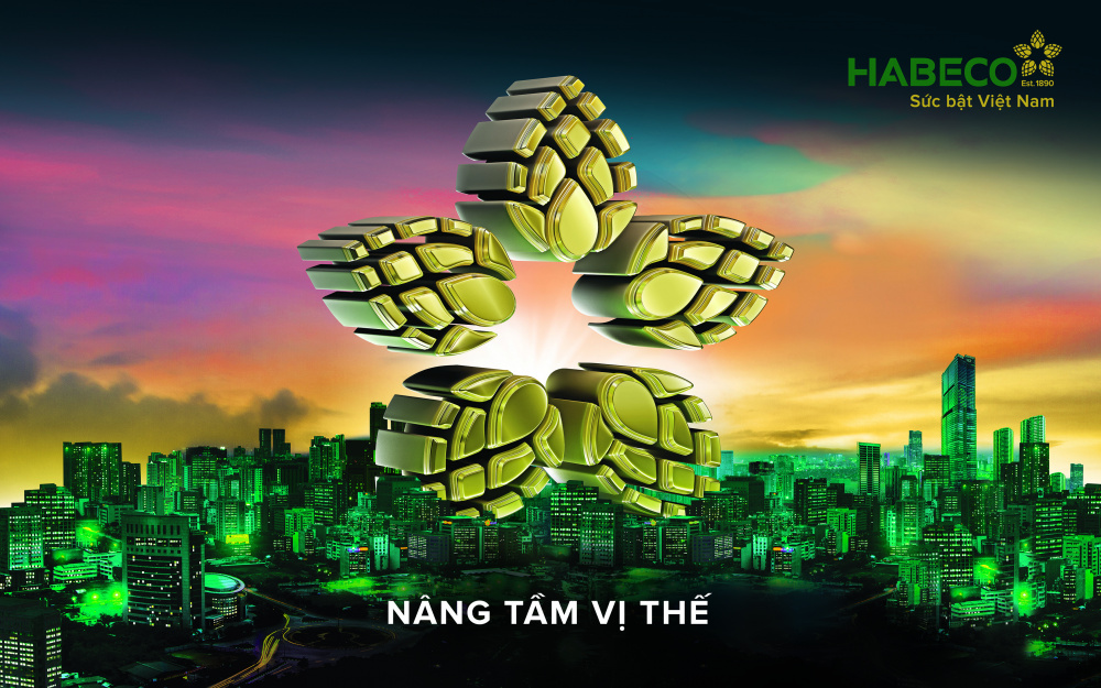 nhận diện thương hiệu mới habeco
