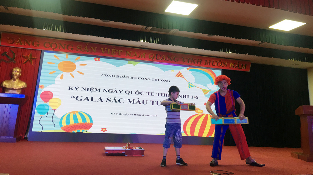 Công đoàn Cơ quan Cwin63 sân chơi đỉnh cao tổ chức vui Tết Thiếu nhi 1/6