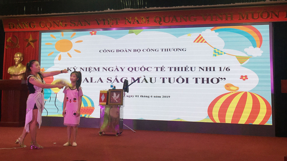 Công đoàn Cơ quan Cwin63 sân chơi đỉnh cao tổ chức vui Tết Thiếu nhi 1/6
