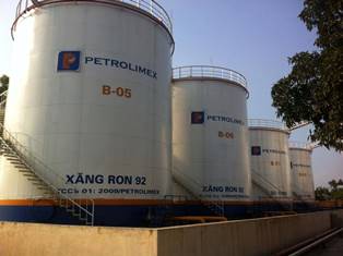 Kho Xăng dầu Việt Trì nâng cấp lên 6.000 m3 (năm 2012)