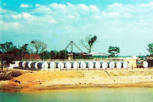 Kho Xăng dầu Việt Trì nâng cấp lên 2.000 m3 (năm 1991)