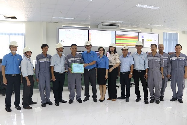Thăm hỏi, động viên CNVCLĐ Công ty Nhiệt điện Phú Mỹ