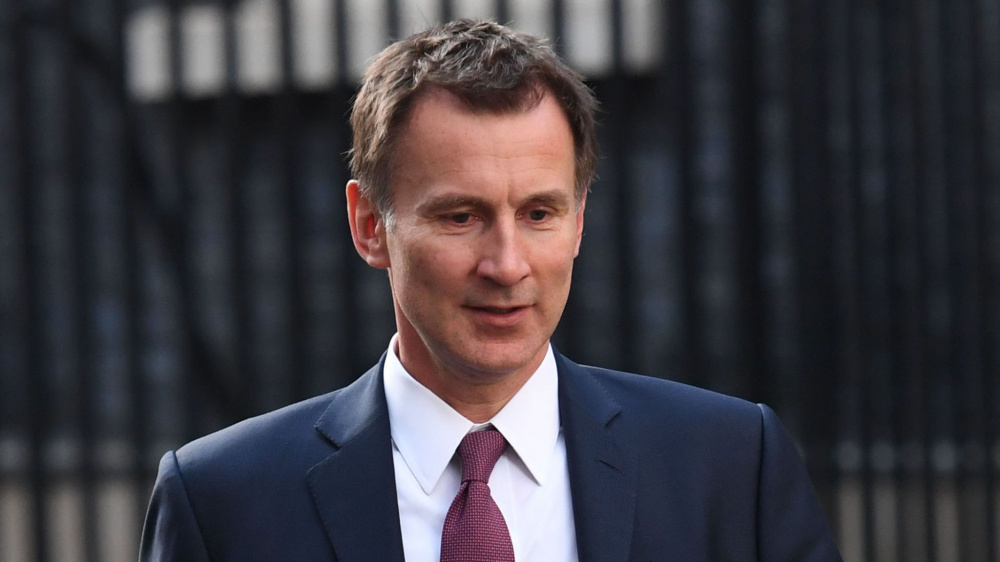 Ngoại trưởng Anh Jeremy Hunt
