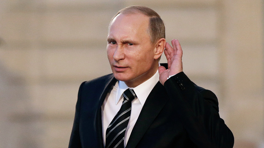 Tổng thống Nga Vladimir Putin