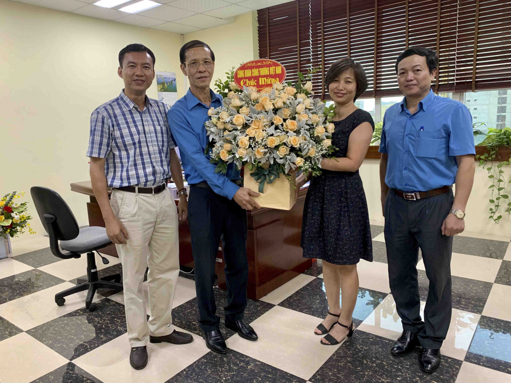 CĐCTVN tới thăm và chúc mừng Cổng thông tin điện tử Tổng Liên đoàn Lao động Việt Nam