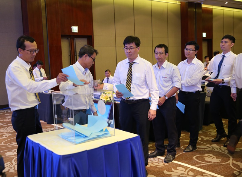 Bỏ phiếu tại đại hội