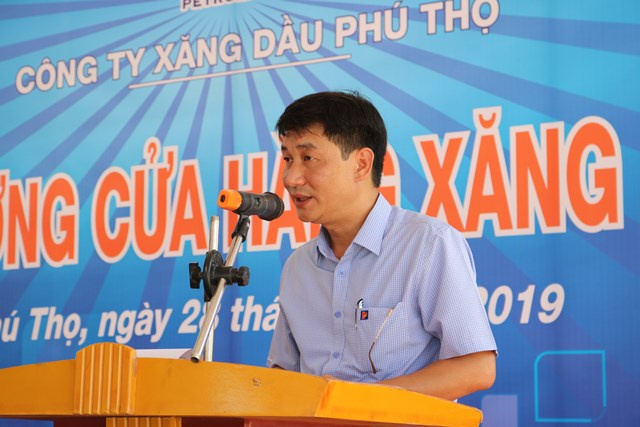 Chủ tịch kiêm giám đốc Công ty Lê Văn Đạo phát bi71
