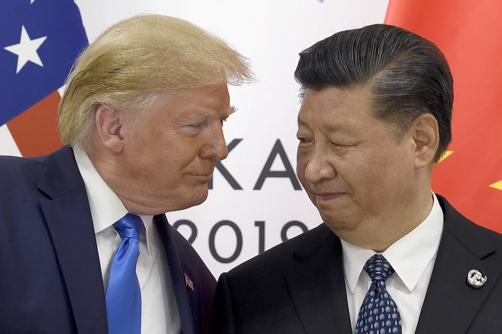 Tổng thống Mỹ Donald Trump và chủ tịch Trung Quốc Tập Cận bình