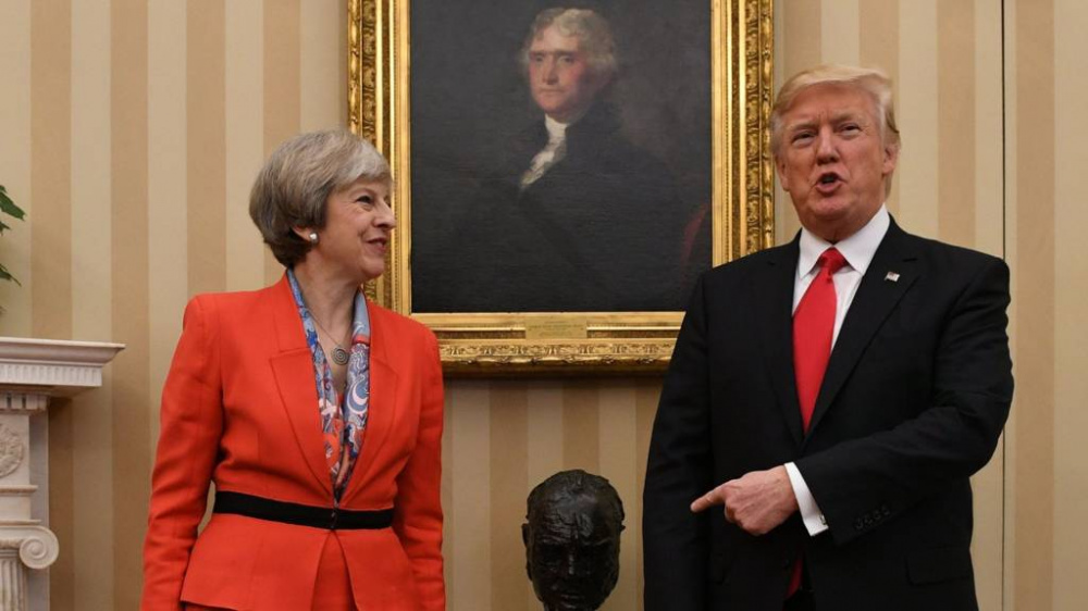Tổng thống Mỹ Donald Trump và Thủ tướng Anh Theresa May